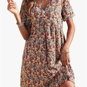 Floral summer dress